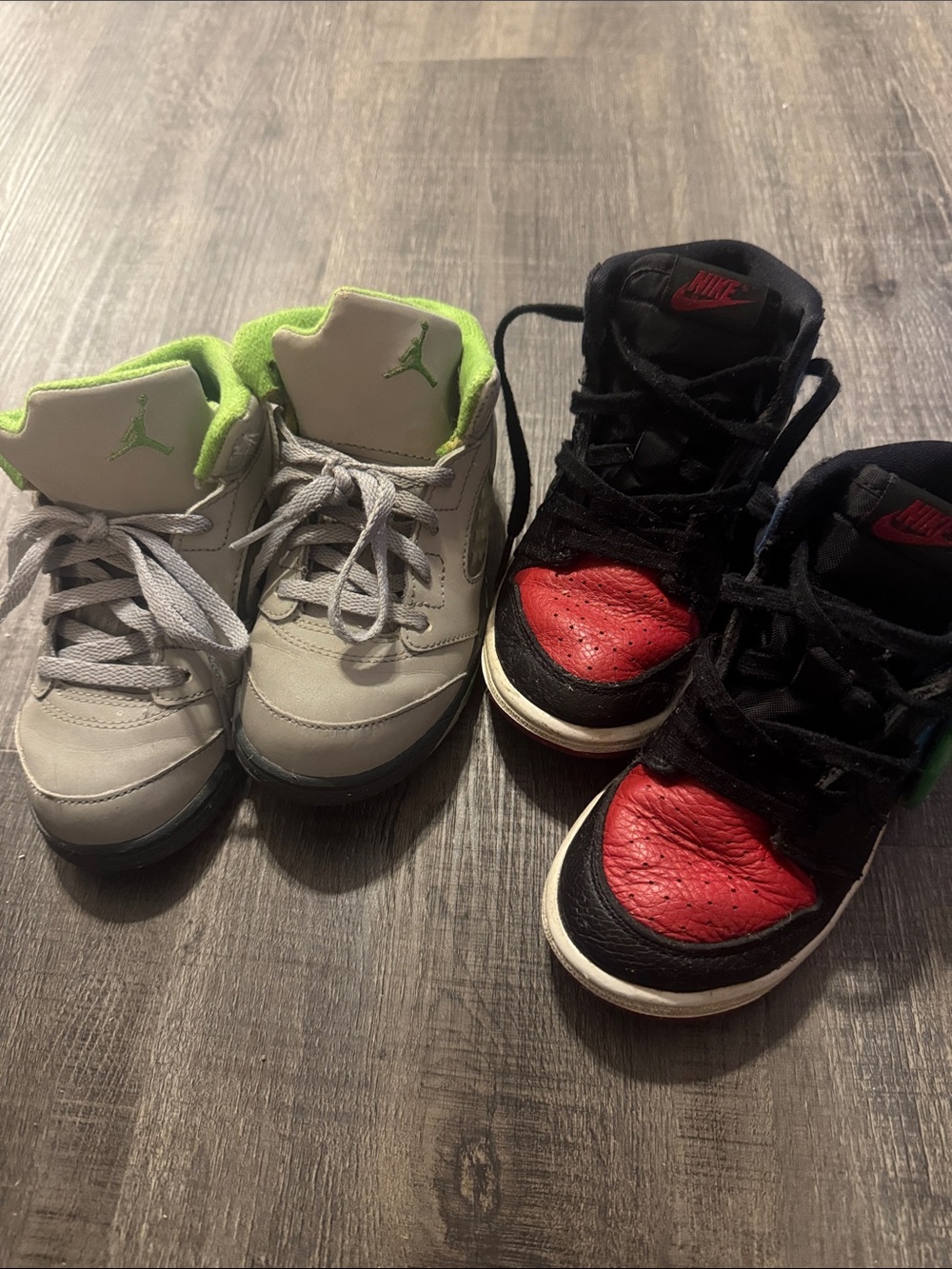 Toddler boys size 10c Nike Jordan‎ 2 pairs kids play shoe sneakers